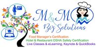 M & M BIZ SOLUTIONS FOOD MANAGER'S TRAINING HEADQUARTERS CHEF MARSHIE MORGAN 817-291-6000